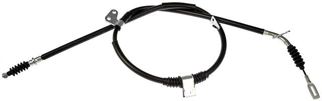 parking brake cable, 156,39 cm, rear right