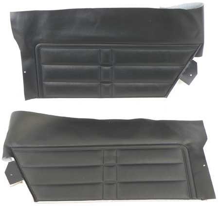 1966 IMPALA & SS 2 DOOR COUPE BLACK NON-ASSEMBLED REAR SIDE PANELS
