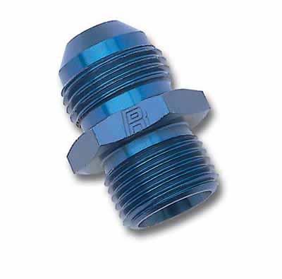 Adapter Fitting; Flare To Metric Adapter; Blue; -12AN; 22mm x 1.5
