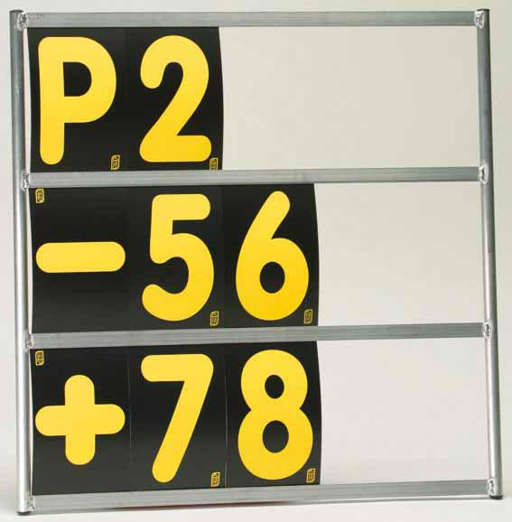 pitboard 3 rader (72x72cm)