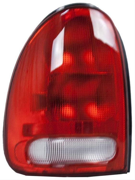 Tail Lamp, Red/Clear Lens, Driver Side