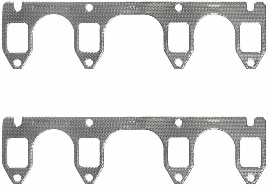 Exhaust Gasket, Manifold, Steel Core Laminate, Ford, 332/352/361, Set