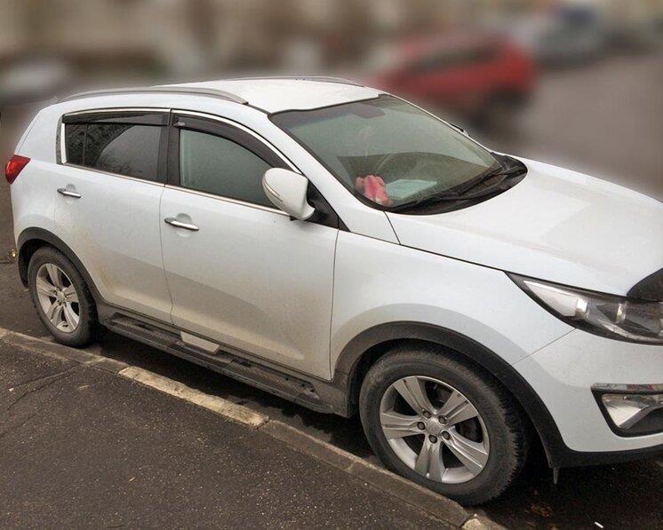 Vindavvisare (fram+bak) - Kia Sportage 11-15