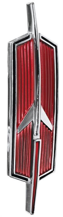 Emblem, Trunk, 1968 4-4-2 Convertible, Rocket