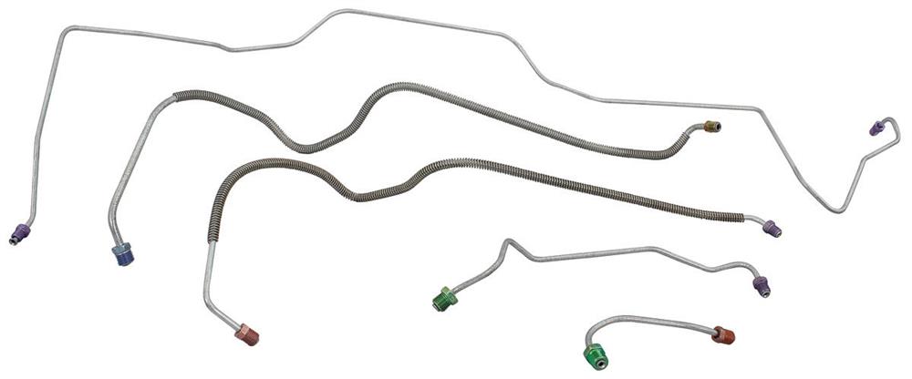 Brake Lines, Front Disc Brake Power (5-Pcs.), by Fine Lines