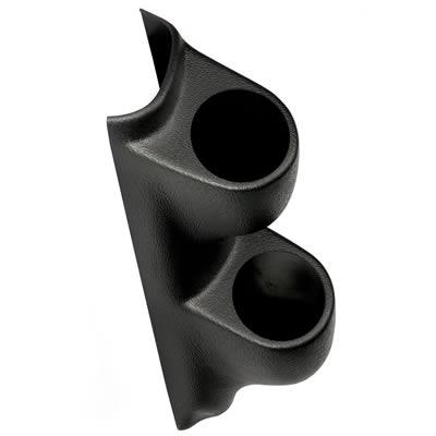 Gauge Pod A-pole Left Black ( 2x52mm )