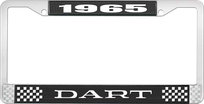 nummerplåtshållare 1965 dart - svart