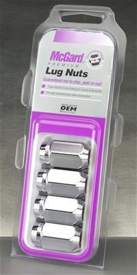 lug nut, 1/2-20", No end, 38,1 mm long, conical 60°