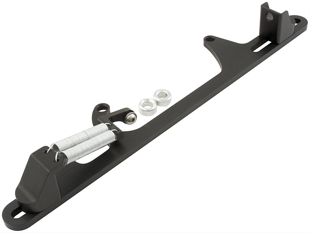 Throttle Bracket with Return Springs, Adjustable. Black