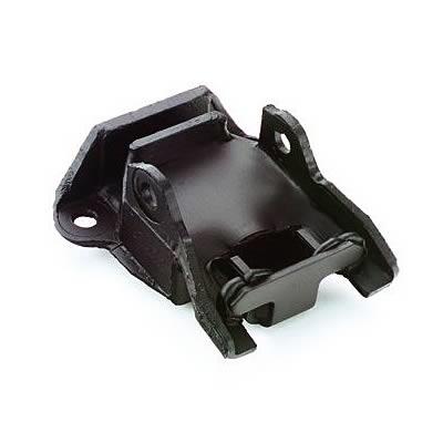 Motor Mount, Block Mount, Bolt-In, Steel/Hard Rubber