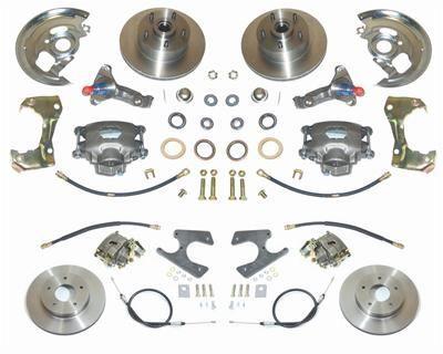 Disc Brake Conversion front and rear, Chevy, Kit 1962-1967