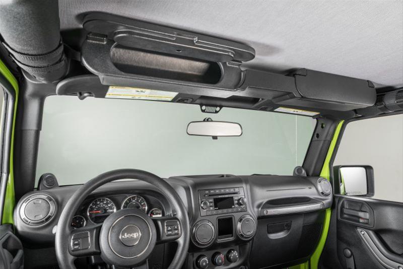 Cargo Organizer, Mounts To OE Roll Bars At Windshield Channel