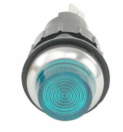 Dash Board Lamp 22,8mm Green