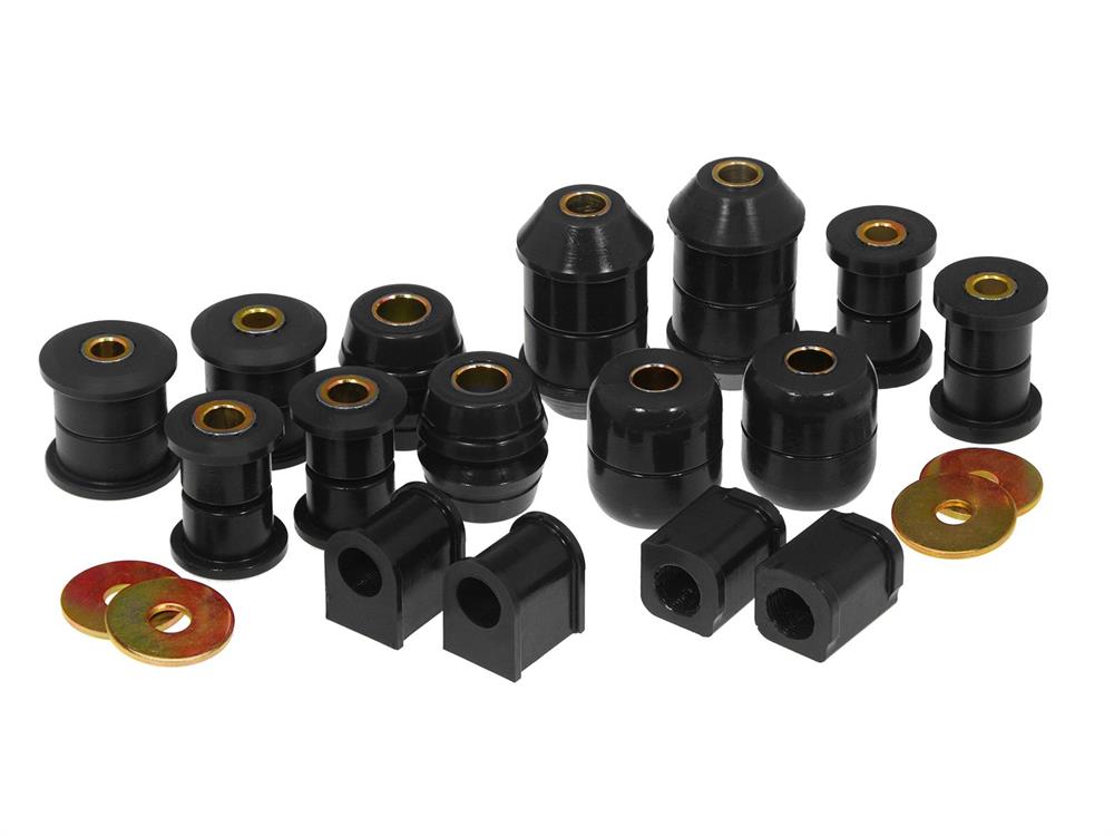 Bushing Kit, Polyurethane, Svart