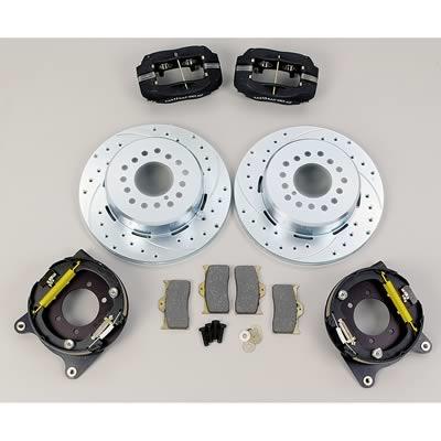 Brake Kit Fdl P / S Park Brake Kit, Drilled Ford 8.8 w / 2.50" Offset-5 Lug"