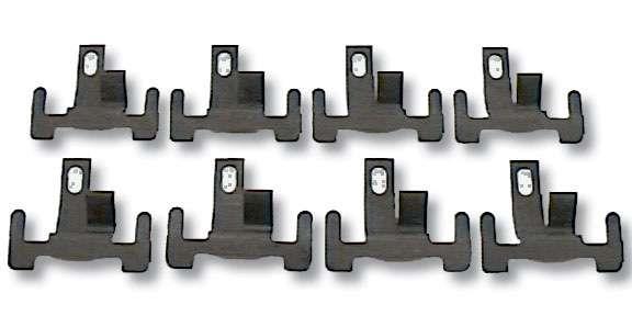 Windshield Lower Molding Clip Set, Center