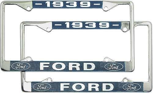 1939 License Plate Frames