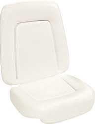 Seat Foam, Replacement, Standard Interior, Front, Chevy, Each