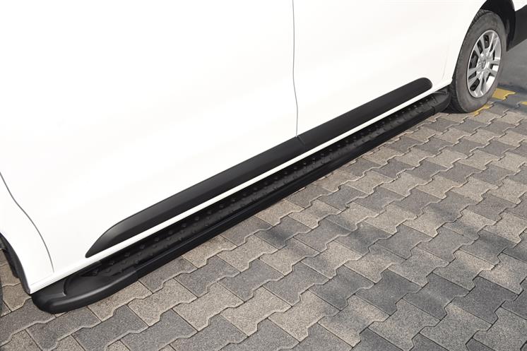 fotsteg / sidesteps, svarta, ANTI-SLIP - Citroen Jumpy 2007-2016