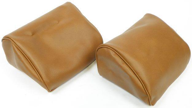 1972 NOVA BUCKET SEAT HEADREST COVER (TAN)