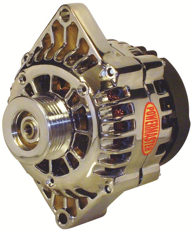 alternator / generator, 115A, 12 volt, Chrome plated