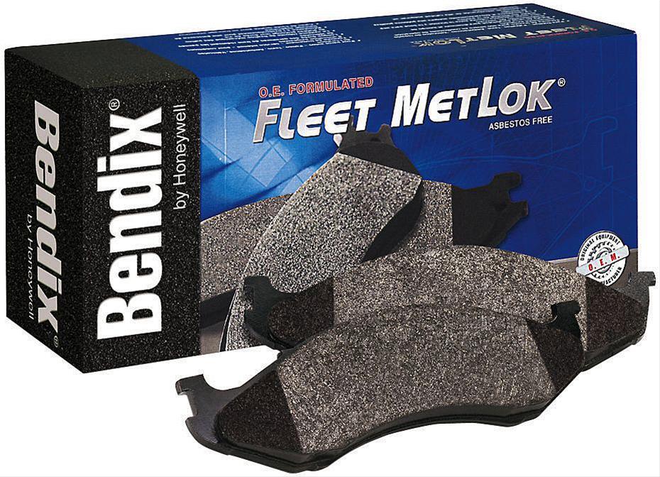brake pads, rear, Fleet MetLok