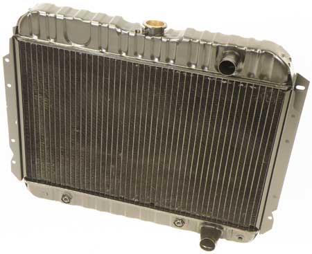 FULL SIZE V8 283/327 WITH AC, WITH AUTO TRANS 3 ROW 17-1/2" x 25-1/2" x 2" RADIATOR