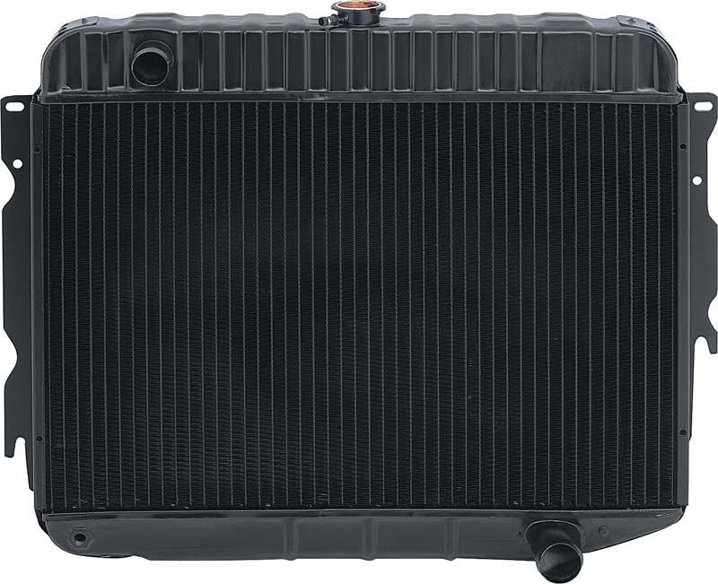 kylare 1970-72 MOPAR B/E-BODY REPLACEMENT 4 ROW COPPER RADIATOR - SMALL BLOCK MANUAL