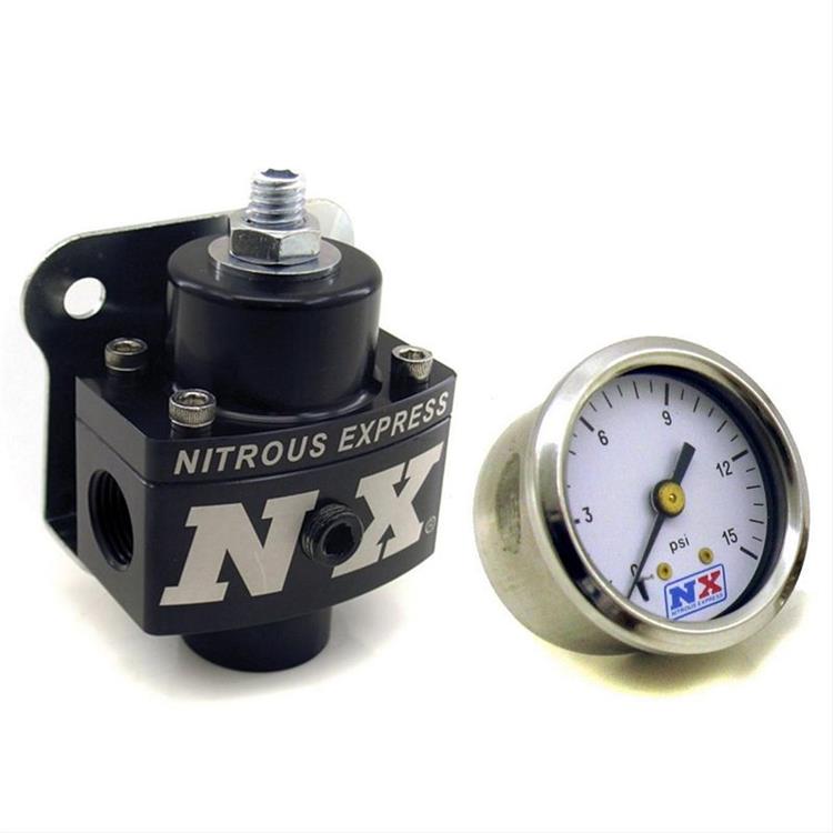 Fuel Pressure Regulator, Aluminum, 4,5-9 psi