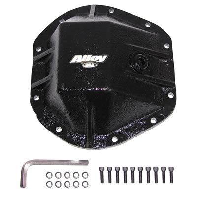 Differential Cover, Steel, Black, Dana 44, Kit