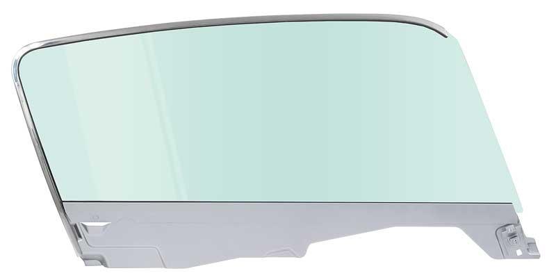 1964-66 Mustang Door Glass Assembly Fastback Tinted -  RH