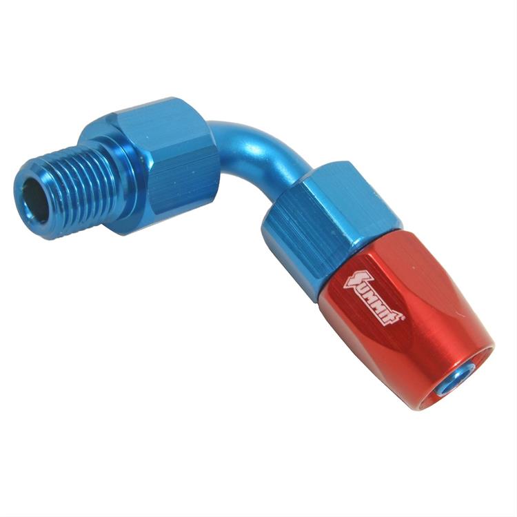 Hoseconnection Swivel-seal 1/4" Npt x An6, 90 Degrees