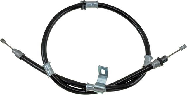 parking brake cable, 110,49 cm, rear left