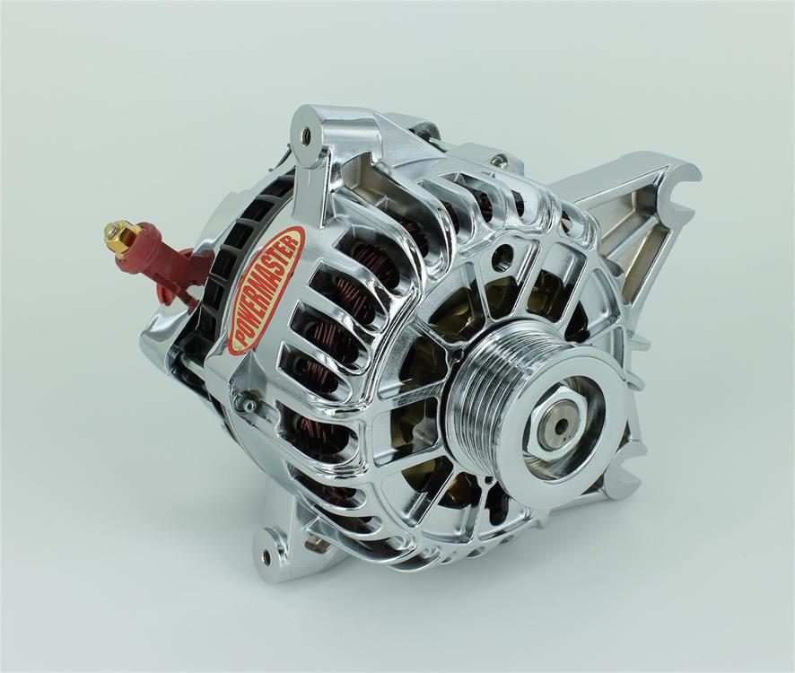 alternator / generator, 120A, 12 volt, Chrome plated