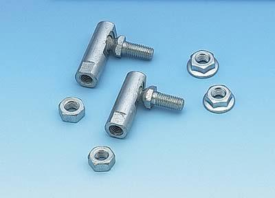 Throttle Lever Studs, Cable Ends, Ball Joints, 1/4"