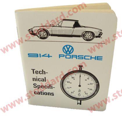 Technical Specification Book for 914 - OEM from Germany