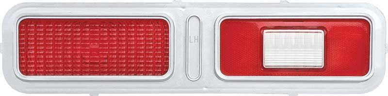 1973-74 NOVA STANDARD TAIL LIGHT LENS LH