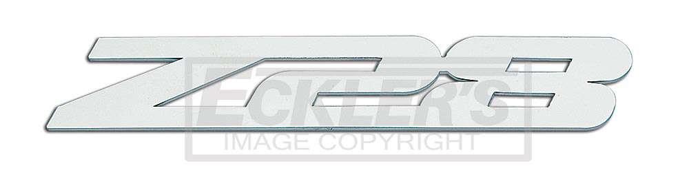 Emblem Set, Z28 & Outlined Bowtie, Stainless Steel