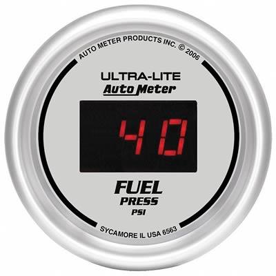Fuel Pressure Gauge 52mm 0-100psi Ultra-lite Digital Electric