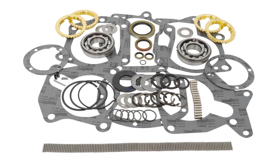 repsats växellåda, Borg Warner T10 2nd design, med synkringar