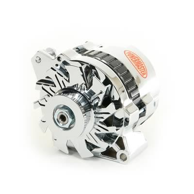 alternator / generator, 105A, 12 volt, Chrome plated