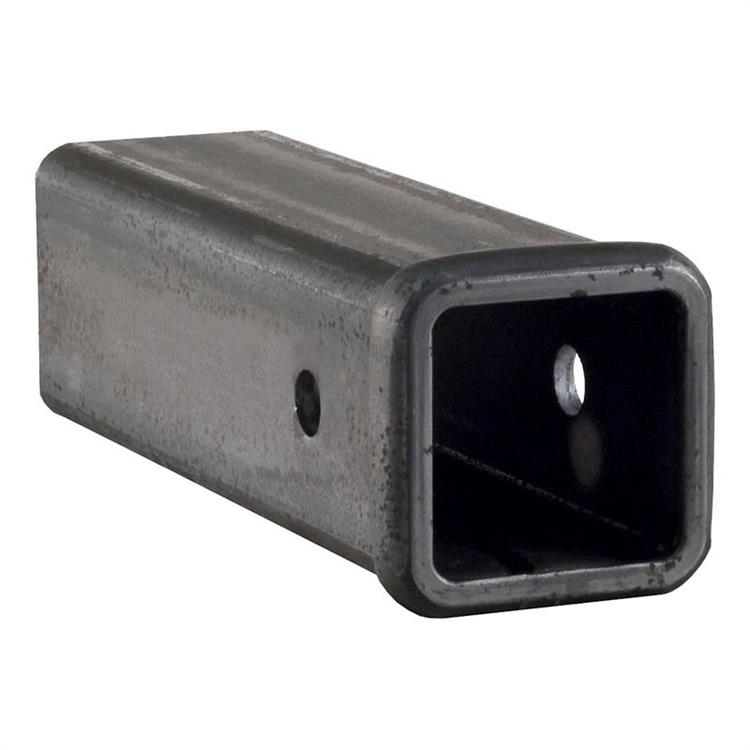 Receiver Tube, Steel, 2,5" Square, 10" Length