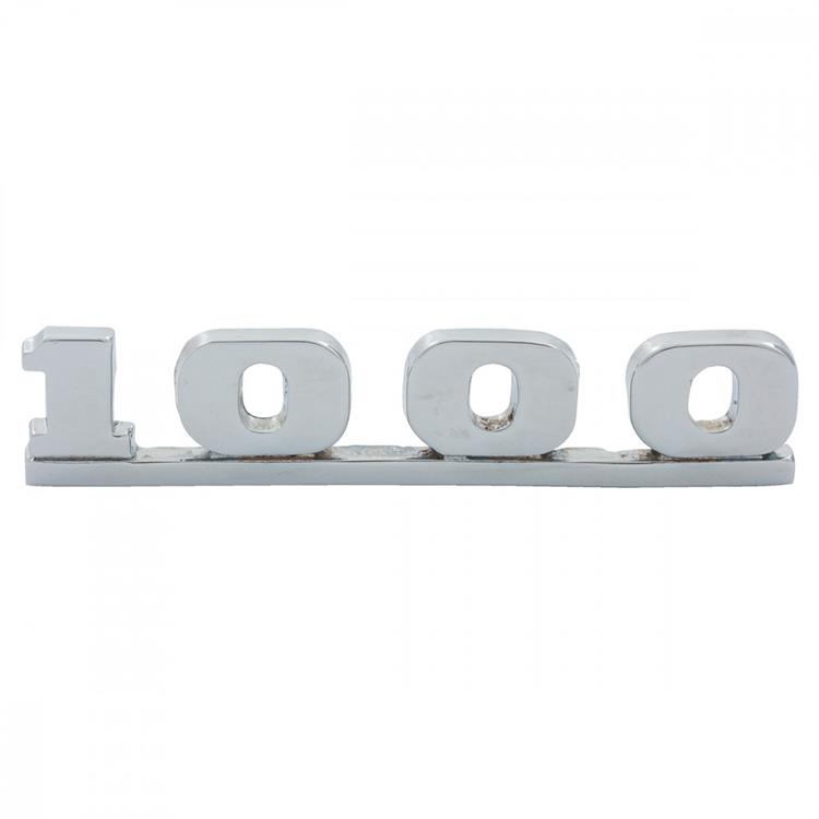 Emblem Rear "1000"