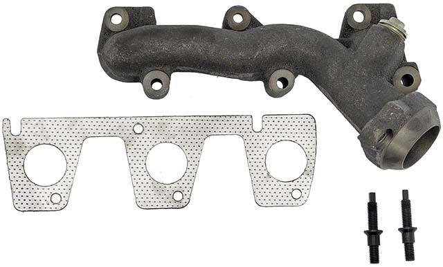 Exhaust Manifold, Cast Iron, Natural, Ford, 3.0L, Driver Side, Each