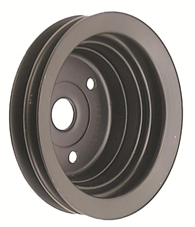 Crankshaft Pulley, Black, 6,8"