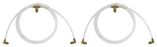 1964-67 GM A-Body Convertible Top Hydraulic Hose Set White Plastic