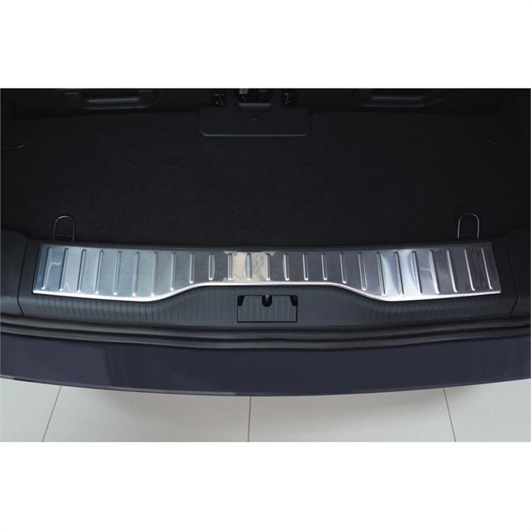 RVS Binnenste Achterbumperprotector passend voor Opel Zafira B 2010-2012 'Ribs'