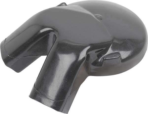 Distributor Cap, Outer Cover, Black, V Looking