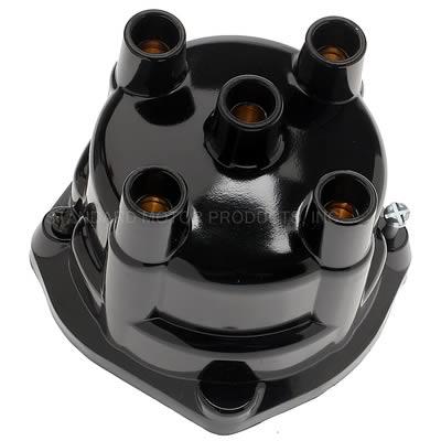 Distributor Cap, Female, Socket-Style, Black, Screw-Down, Chevy, GMC, 2.3, 2.5L, Each