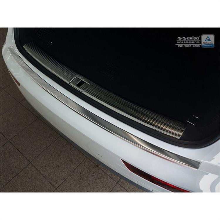 RVS Achterbumperprotector passend voor Audi Q5 2017-2020 & FL 2020-